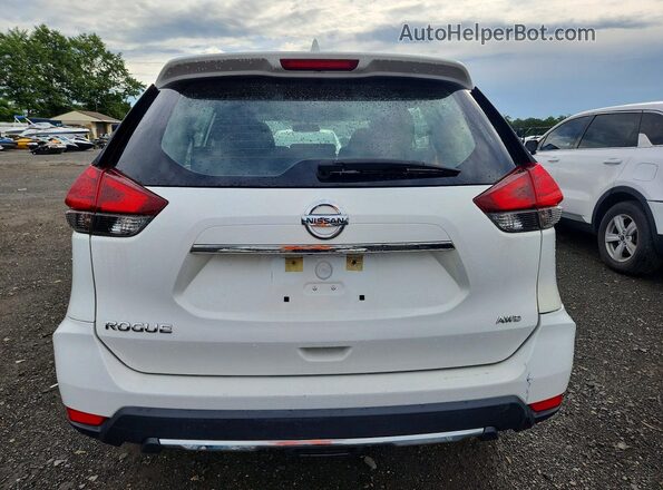 KNMAT2MV3HP551751 2017 NISSAN ROGUE White Widok z tyłu