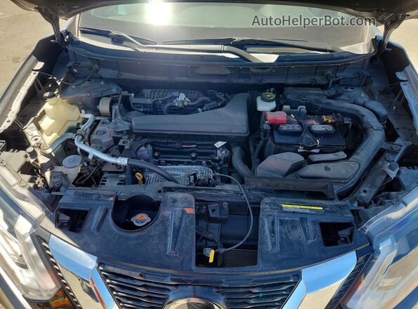 KNMAT2MV4KP560742 2019 NISSAN ROGUE Charcoal უკანა სალონის ხედი