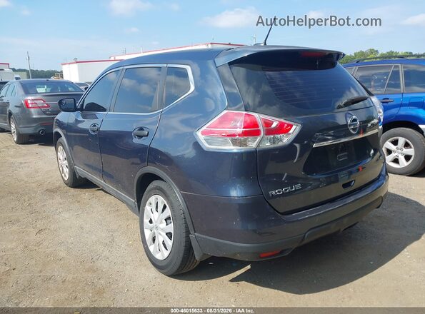 KNMAT2MV5GP642907 2016 NISSAN ROGUE Blue უკანა მარცხენა