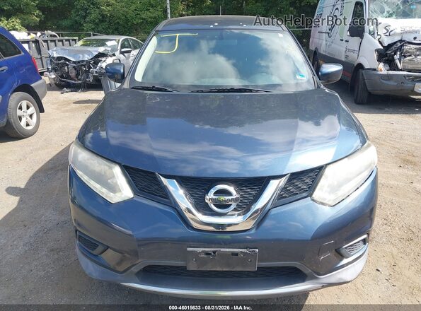 KNMAT2MV5GP642907 2016 NISSAN ROGUE Blue წინა ხედი