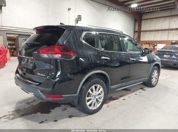 KNMAT2MV5JP549683 2018 NISSAN ROGUE Black Tył prawy