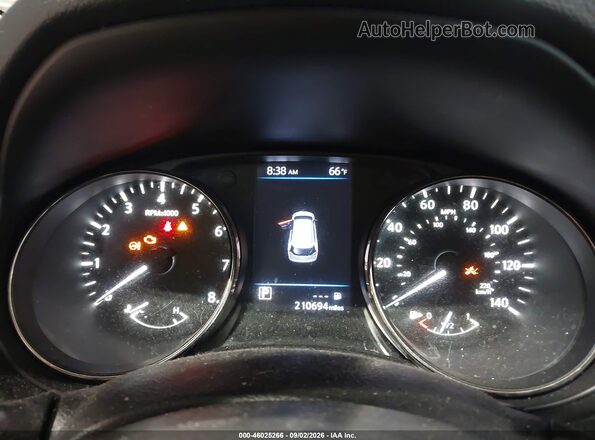 KNMAT2MV5JP549683 2018 NISSAN ROGUE Black Widok tylnych siedzeń