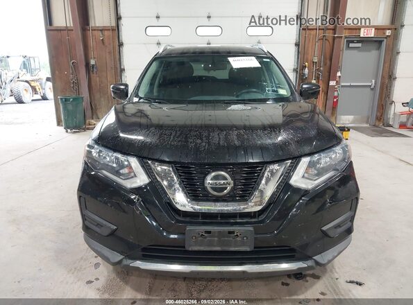 KNMAT2MV5JP549683 2018 NISSAN ROGUE Black Widok zestawu wskaźników
