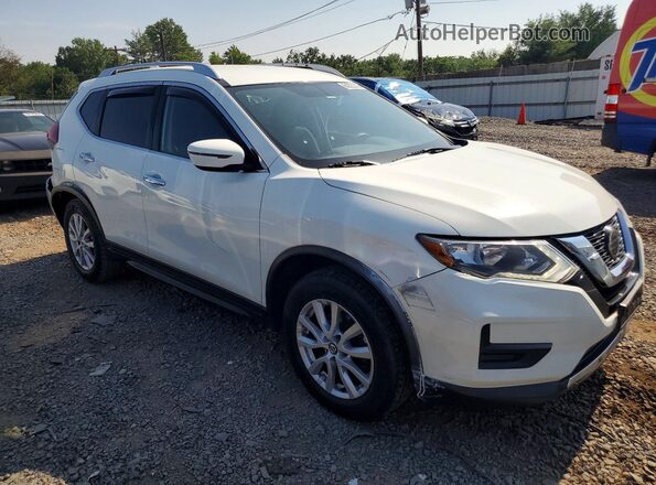 KNMAT2MV5JP598933 2018 NISSAN ROGUE White Передня права чверть