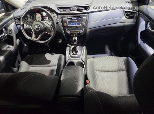 KNMAT2MV5JP621045 2018 NISSAN ROGUE Black Vista del salpicadero