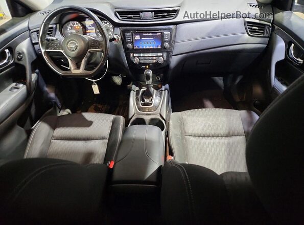 KNMAT2MV6JP513971 2018 NISSAN ROGUE Black Vista del salpicadero