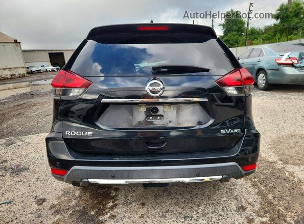KNMAT2MV6KP506276 2019 NISSAN ROGUE Black Հետևի տեսք