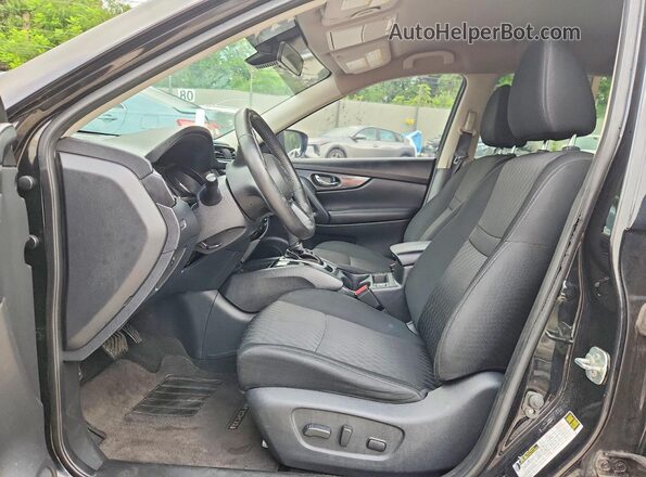 KNMAT2MV6KP506276 2019 NISSAN ROGUE Black Սալոնի դիմացի տեսք
