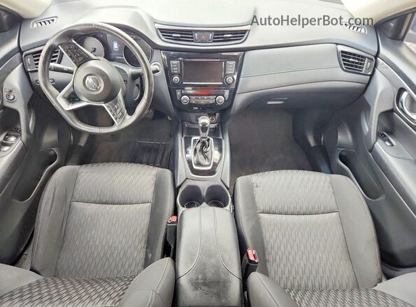 KNMAT2MV6KP506276 2019 NISSAN ROGUE Black Առջևի վահանակի տեսք
