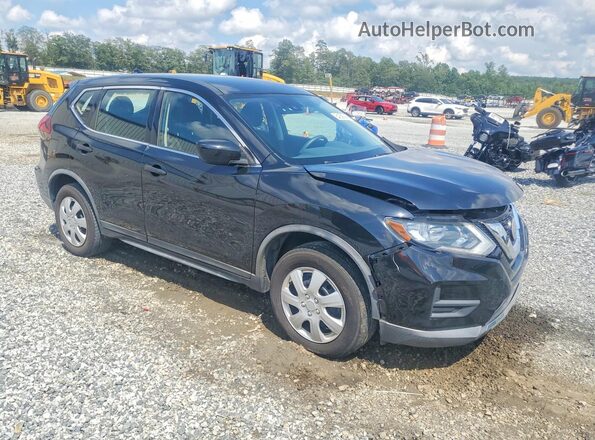 KNMAT2MV6KP534269 2019 NISSAN ROGUE Черный Передняя правая четверть