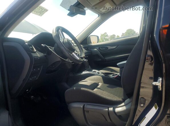 KNMAT2MV6KP534269 2019 NISSAN ROGUE Черный Вид салона спереди