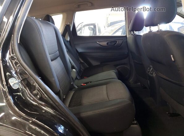 KNMAT2MV7KP509235 2019 NISSAN ROGUE Black Вид задніх сидінь