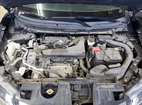 KNMAT2MV7KP509235 2019 NISSAN ROGUE Black Вид задньої частини салону
