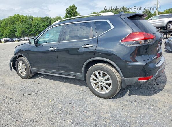 KNMAT2MV8HP594045 2017 NISSAN ROGUE Black უკანა მარცხენა