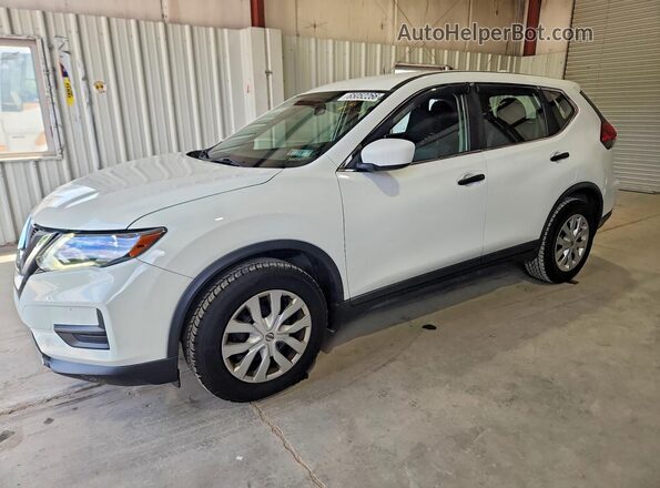 KNMAT2MV8HP614939 2017 NISSAN ROGUE White უკანა მარცხენა
