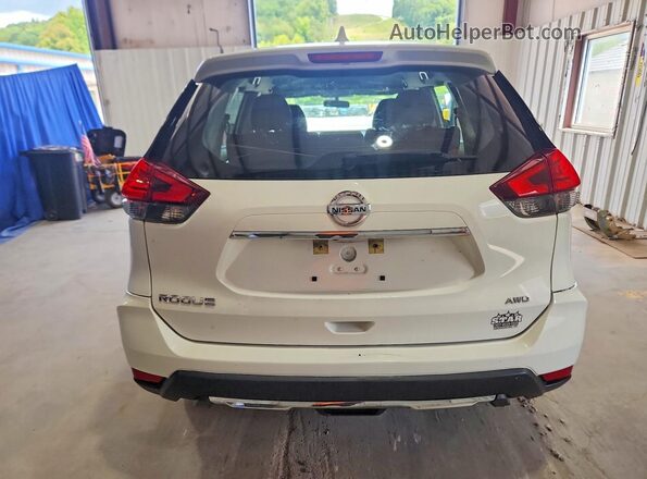 KNMAT2MV8HP614939 2017 NISSAN ROGUE White წინა სალონის ხედი