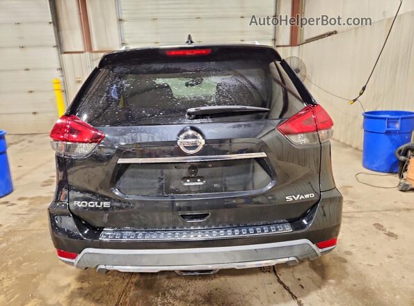 KNMAT2MVXHP546627 2017 NISSAN ROGUE Black Rear view