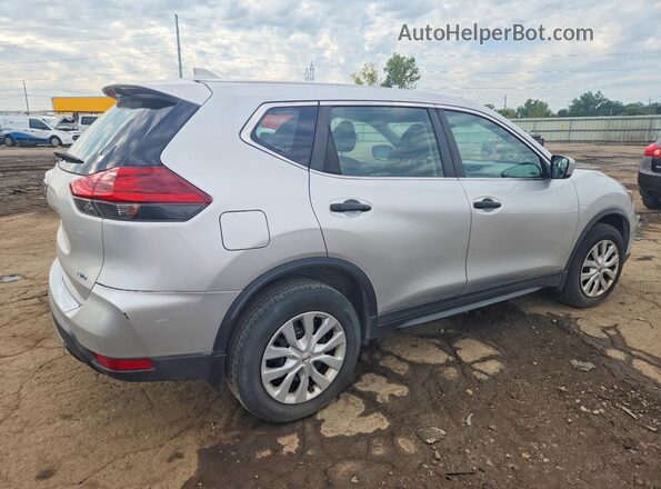 KNMAT2MVXJP507753 2018 NISSAN ROGUE Silver უკანა მარჯვენა