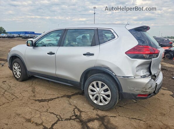KNMAT2MVXJP507753 2018 NISSAN ROGUE Silver უკანა მარცხენა
