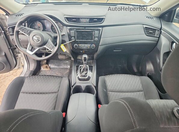 KNMAT2MVXJP507753 2018 NISSAN ROGUE Silver წინა პანელის ხედი