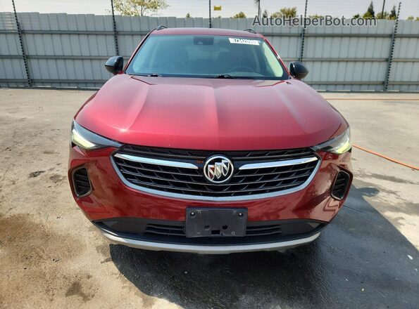 LRBAZLR48PD066198 2023 BUICK ENVISION Burgundy Widok z przodu
