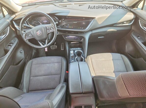 LRBAZLR48PD066198 2023 BUICK ENVISION Burgundy Widok deski rozdzielczej