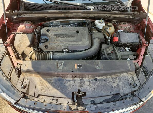 LRBAZLR48PD066198 2023 BUICK ENVISION Burgundy Widok komory silnika