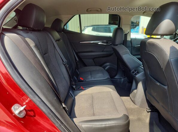 LRBAZLR48PD066198 2023 BUICK ENVISION Burgundy Widok wnętrza z tyłu