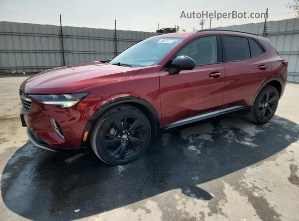 LRBAZLR48PD066198 2023 BUICK ENVISION Burgundy 
