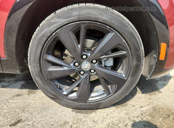 LRBAZLR48PD066198 2023 BUICK ENVISION Burgundy 