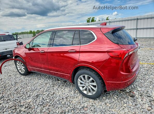 LRBFX2SA5KD021914 2019 BUICK ENVISION Red Задня ліва чверть