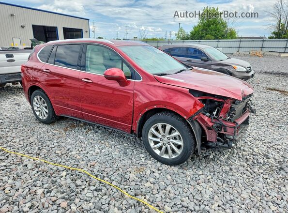 LRBFX2SA5KD021914 2019 BUICK ENVISION Red Передня права чверть