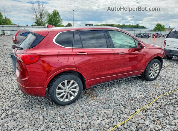 LRBFX2SA5KD021914 2019 BUICK ENVISION Red Задня права чверть