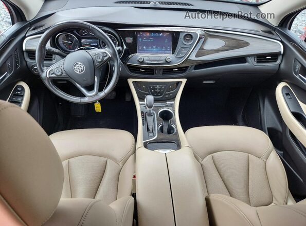 LRBFX2SA5KD021914 2019 BUICK ENVISION Red Вид панелі приладів