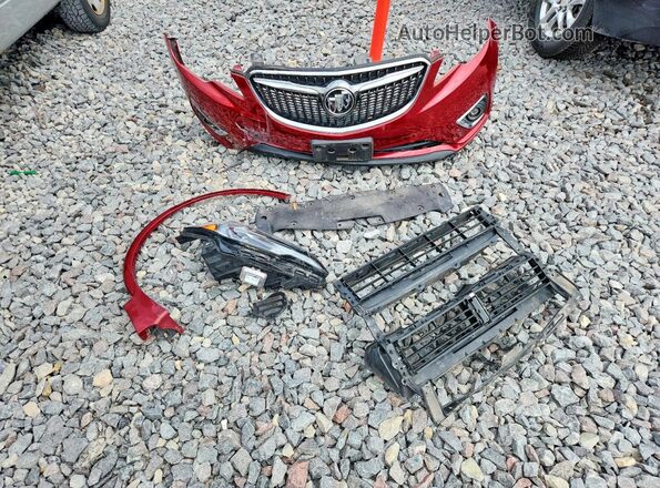 LRBFX2SA5KD021914 2019 BUICK ENVISION Red Вид наклейки з VIN-кодом