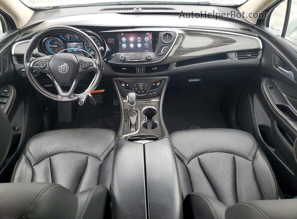 LRBFXBSA0HD163368 2017 BUICK ENVISION Silver Widok deski rozdzielczej