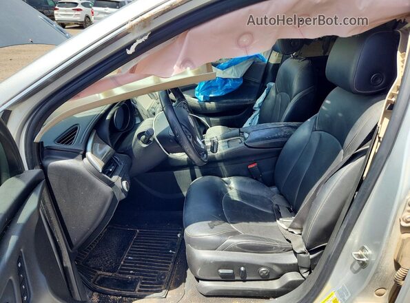 LRBFXBSA0HD198041 2017 BUICK ENVISION Silver წინა სალონის ხედი