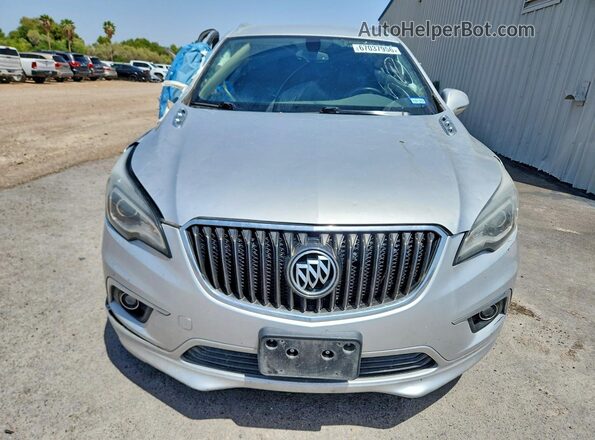 LRBFXBSA0HD198041 2017 BUICK ENVISION Silver წინა ხედი