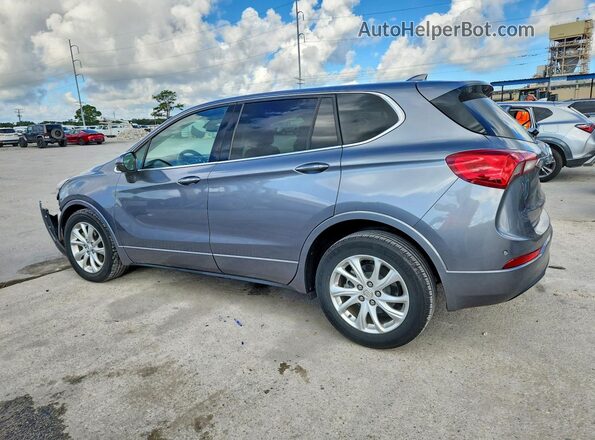 LRBFXBSA3LD213057 2020 BUICK ENVISION Silver Задня ліва чверть
