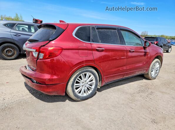 LRBFXCSA9HD041727 2017 BUICK ENVISION Red Trasero derecho