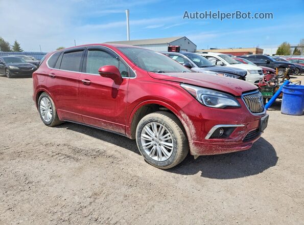 LRBFXCSA9HD041727 2017 BUICK ENVISION Red Delantero derecho
