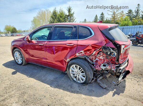 LRBFXCSA9HD041727 2017 BUICK ENVISION Red Trasero izquierdo
