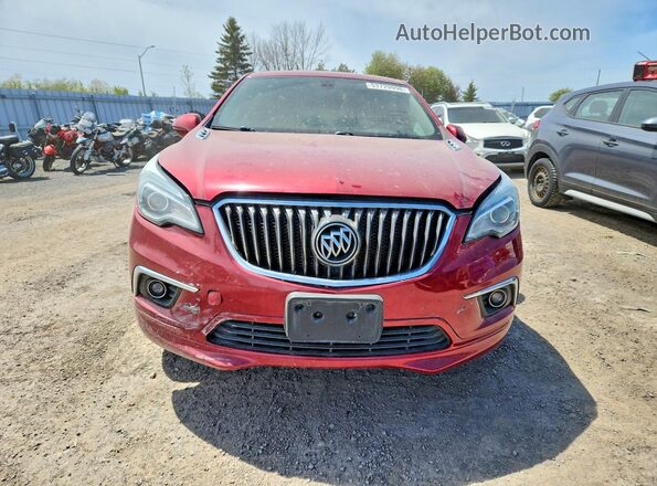 LRBFXCSA9HD041727 2017 BUICK ENVISION Red Vista frontal