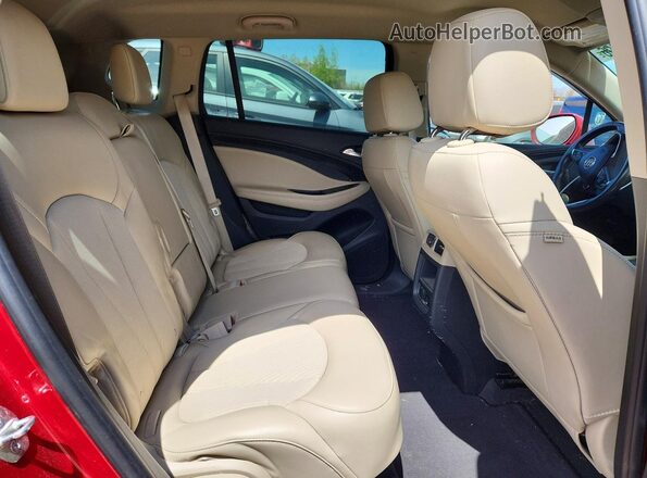 LRBFXCSA9HD041727 2017 BUICK ENVISION Red Vista interior trasera