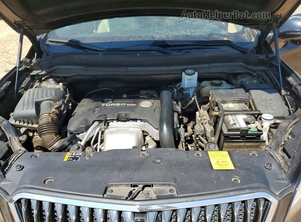 LRBFXFSX5GD216155 2016 BUICK ENVISION Black Շարժիչի բաժամունքի տեսք