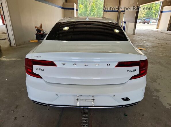 LVY992ML4JP007211 2018 VOLVO S90 White Vista trasera