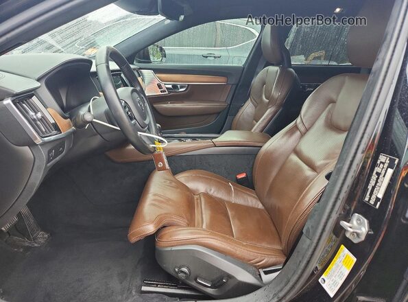 LVY992ML6JP026231 2018 VOLVO S90 Black Սալոնի դիմացի տեսք