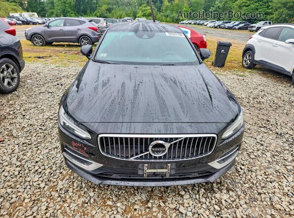 LVY992ML6JP026231 2018 VOLVO S90 Black Դիմացի տեսք