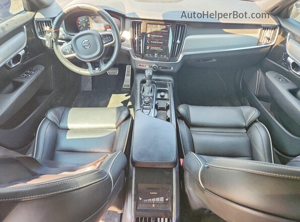 LVYA22MTXLP159840 2020 VOLVO S90 White Vista del salpicadero