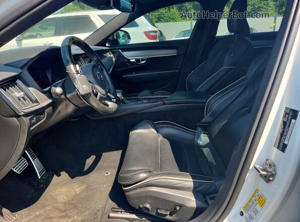 LVYA22MTXLP159840 2020 VOLVO S90 White Vista interior delantera